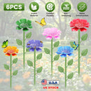 Metal Bee Watering Stations 6-Pack with Anti-Drowning Design