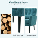 Modern Accent Chair Upholstered Foam Filled Living Room Chairs Comfy Reading Chair Mid-Century Modern Chair With Fabric Lounge Arm Chairs Armchair For Living Room Bedroom by Unique Piece Furniture