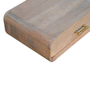 Solid Wood Sonoma T-Bar Wall-Mounted Nightstand, 1-Drawer