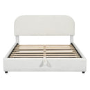Upholstered Platform Bed With Hydraulic Storage System by HouseOfZazla