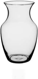 Floral Supply Online - 8" Clear Rose Vase and Flower Guide Booklet - Decorative Glass Flower Vase for Floral Arrangements, Weddings, Home Decor or Office. by CozyNest Decor
