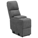 Divine - 5 Piece Power Reclining Home Theater Seating Set With Memory Foam Cushions And Storage Consoles by HouseOfZazla