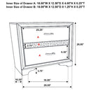 Corbin - Glittering Bedroom Set
