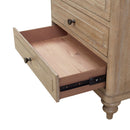 3 Drawer Nightstand - Sand by HouseOfZazla