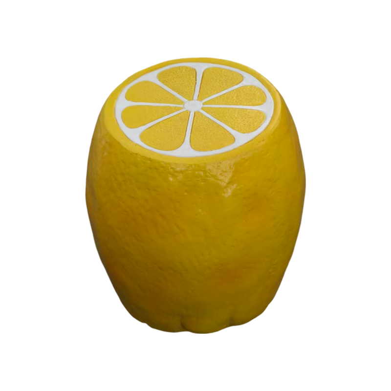 Yellow Lemon Fruit Stool, photo 10 of 10