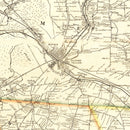 Vintage Map of Oneida County, New York 1852