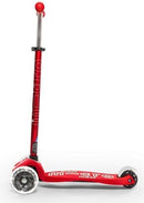 Micro Kickboard - Maxi Deluxe LED - Three Wheeled, Lean-to-Steer Swiss-Designed Micro Scooter for Kids with Motion-Activated Light-Up Wheels for Ages 5-12 … by TinyTreasures Baby Boutique