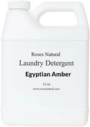Plant-Based Liquid Laundry Detergent, 32 Fl Oz, Multiple Scents, HE Compatible (Egyptian Amber) by CozyNest Decor