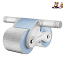 Automatic Rebound Abdominal Wheel Anti-slip AB Roller Wheel with Kneel Pad Phone Holder Home Gym Abdominal Exerciser for Men Women