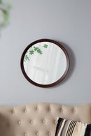 Transitional Decor Style Wall Mirror Decor With Frame For Bathroom by HouseOfZazla