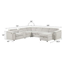 Harvey - Power Recliner Sleeper Sectional by HouseOfZazla