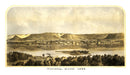 Vintage Map of Winona, Minnesota 1867