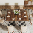 31.5" Square Dining Table, Wood Kitchen Table for 4
