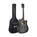 41 Inch Full Size Cutaway Acoustic Guitar Set for Beginner by LJGDeals