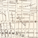 Vintage Map of Queens County, New York 1874
