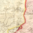 Vintage Map of Queens County, New York 1859