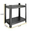 Adjustable Height Storage Shelving Units by HouseOfZazla