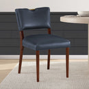 Bryson - Dining Chair (Set of 2) - Dark Navy by HouseOfZazla