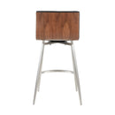 Mason - Contemporary Swivel Counter Stool (Set of 2) by HouseOfZazla