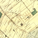 Vintage Map of Kings County, New York 1868