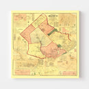 Vintage Map of Atlantic County, New Jersey 1872