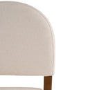 26'' Seat Height Fabric & Rubberwood Bar Stool by HouseOfZazla