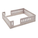 Platform Bed With Guardrail