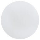 Tyler - Round Dining Table With Shelf Round Table - White