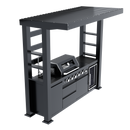 97-Inch 4-Burner Deluxe Stainless Steel Gas Outdoor Kitchen Grill