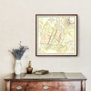 Vintage Map of Essex County, New Jersey 1859