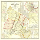 Vintage Map of Essex County, New Jersey 1859