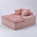Harbor - Luxury Sofa Turtle Fleece Fabric by HouseOfZazla