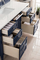 James Martin Brittany 60" Single Bathroom Vanity, Victory Blue