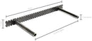 Floating Shelf Brackets - Sheppard Brackets - Easy Install - Heavy Duty (16 inch) by CozyNest Decor