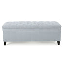 Juliana - Storage Ottoman With Birch Legs