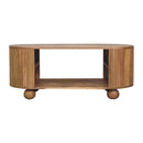 Soba - Ball Open Coffee Table - Oak by Unique Piece Furniture