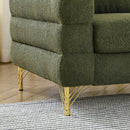 Oversized 2 Seater Sectional Sofa With Deep Seating And 2 Pillows by HouseOfZazla