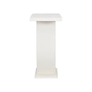 Console Table With Oval Base And Reinforced Bottom Plate