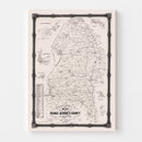 Vintage Map of Prince George County, Maryland 1861
