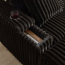 3 Seater Sofa With 2 Ottomans For Living Room by HouseOfZazla