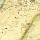 Vintage Map of Albemarle County, Virginia 1875