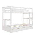 Bunk Bed With Ladders And 2 Storage Drawers by Unique Piece Furniture