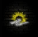 LED Decorative Lights USB Interface Mountains Sunrise Sunset Led Neon Signs Home Decoration Wall Art Holiday Gift Brightness Adjustable 15.7''x15'' by CozyNest Decor