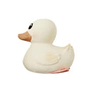 HEVEA Kawan Mini Rubber Duck - 100% Natural Rubber Baby Bath Toy - Eco Friendly, Perfect for Playing, Teething, and Bathing - Mold Free Bath Toys - Choco Latte by TinyTreasures Baby Boutique