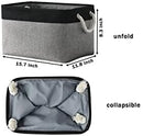 Storage Bins, Storage Cubes Storage Containers for Organizing with Handles for Organizer Bins (15.7 x 11.8 x 8.2 inches) by TinyTreasures Baby Boutique