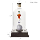 Golfer Decanter Whiskey Decanter Golf Gifts For Both Men Women Golf Accessories Golf by The Wine Savant