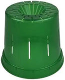 rePotme 4 inch Orchid Pot 3 Pack - Slotted Orchid Pots with Holes for Repotting (Green Emerald) by GreenHaven Gardens