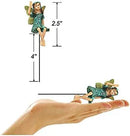 Fairy Garden Accessories Outdoor Indoor, 6pcs Miniature Fairies Figurines for Pot Plants and Mini Garden Lawn Decorations by GreenHaven Gardens