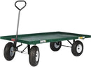 Millside Industries Steel Flatbed Garden Wagon - 800-Lb. Capacity, 60in.L x 36in.W, Model Number 04775 by GreenHaven Gardens