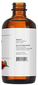 Kate Blanc Cosmetics Rosehip Oil for Face & Skin (4oz, Organic, Pure, Cold Pressed) Rosehip Seed Face Oil for Facial & Gua Sha Massage by CozyNest Decor